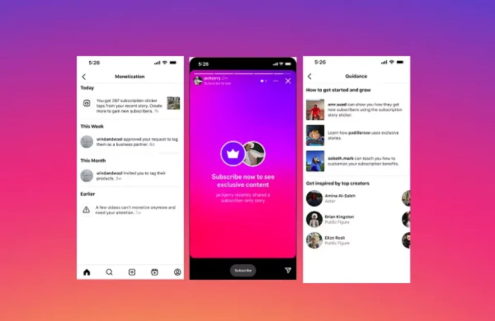 Instagram Adds New Options for Creator Subscriptions