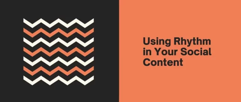 How to Use Rhythm in Your Social Media Content [Infographic]