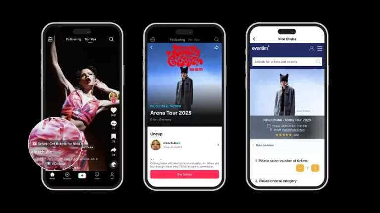 TikTok Announces Ticket Sales Partnership with CTS EVENTIM