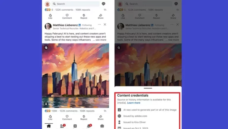 LinkedIn Adds Labels for AI Generated Content