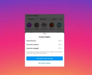 Instagram Tests New ‘Creator Insights’ Profile Performance Overview for Brands