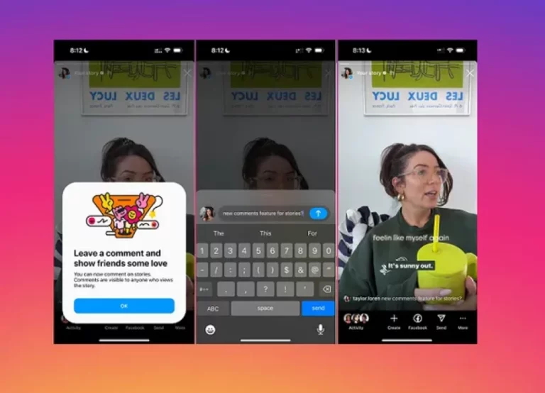 Instagram Adds Stories Comments to Encourage Interaction