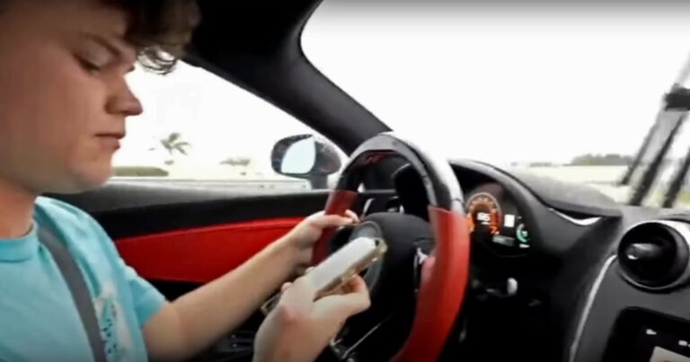 Influencer Jack Doherty crashes $200K McLaren while driving on livestream