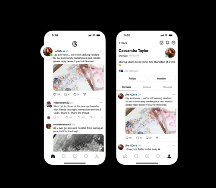 Threads Adds Active Status Indicators to Prompt More Engagement