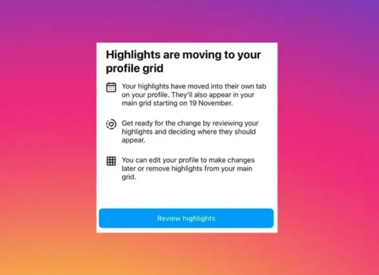 Instagram’s Moving Your Stories Highlights to Their Own Tab