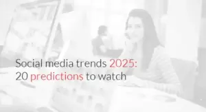 20 Predictions for Social Media in 2025 [Infographic]