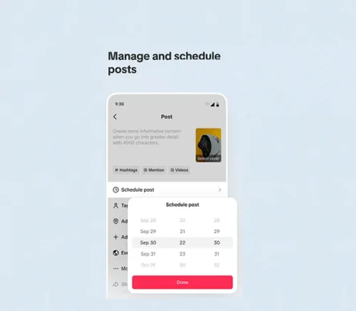 TikTok Adds Post Scheduling to Studio App