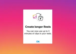 Instagram Officially Expands Reels Length to 3 Minutes