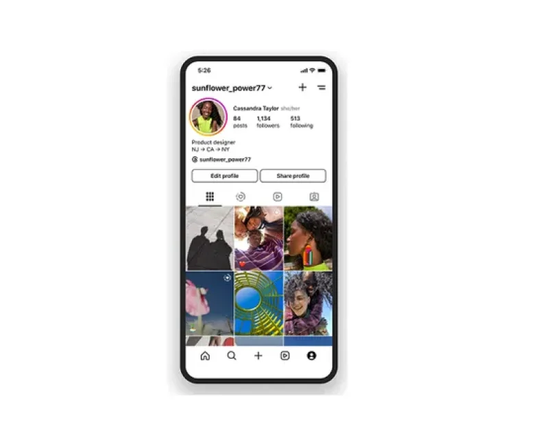 Instagram Updates Profile Grid With Vertical-Aligned Thumbnails