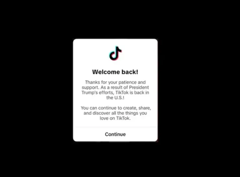TikTok Is Available in the US Again After Trump’s Assurances
