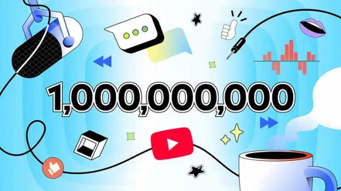 YouTube Reaches a Billion Monthly Podcast Listeners