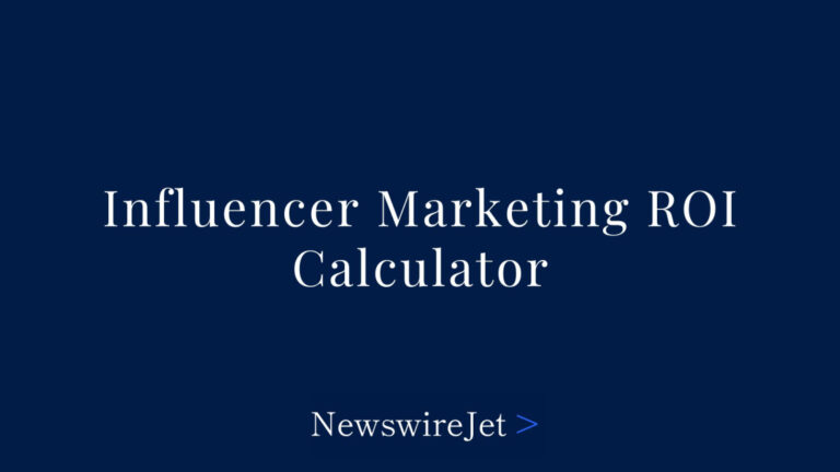 Free Influencer Marketing ROI Calculator