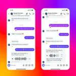 Instagram Adds New DM Options, Including Voice Clip Transcription
