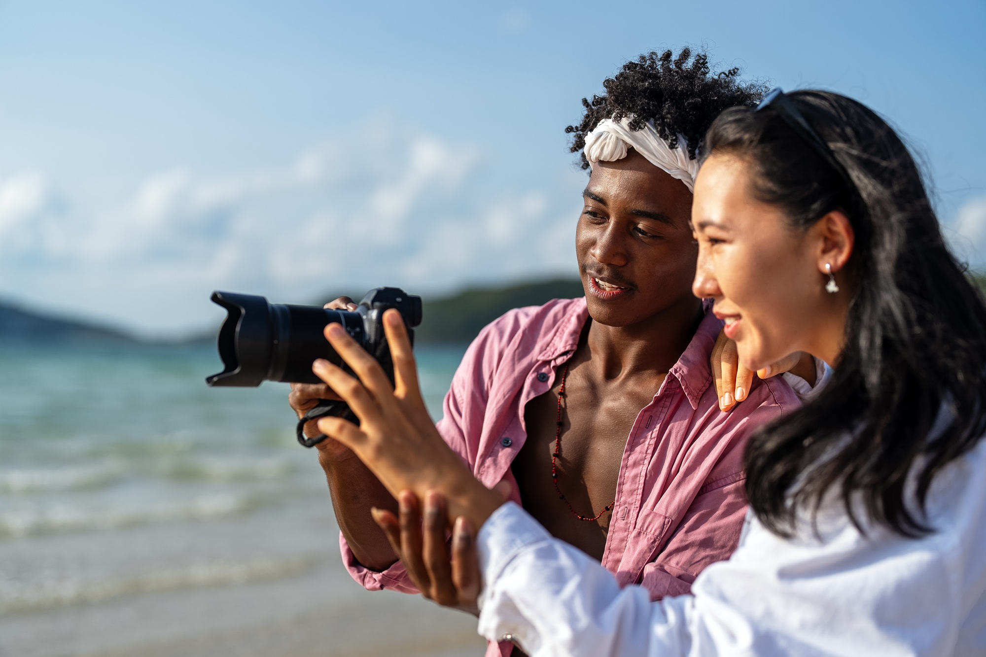 A couple shares their adventures through stunning visuals, embracing the influencer lifestyle