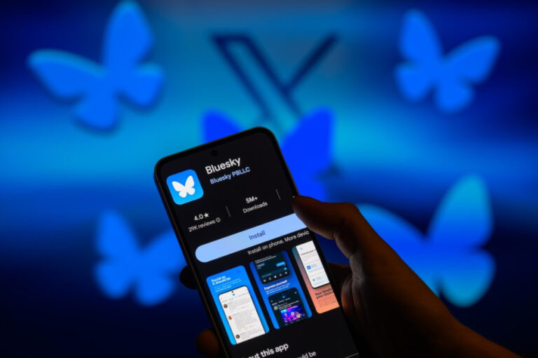 Left-leaning influencers embrace Bluesky without abandoning X, Pew says