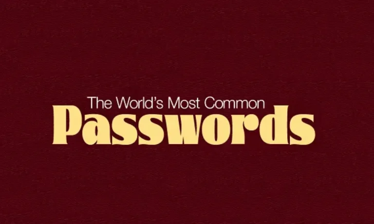 The Most Commonly Used Passwords [Infographic]