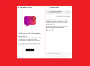 YouTube Tests Ask Studio Analytics Bot