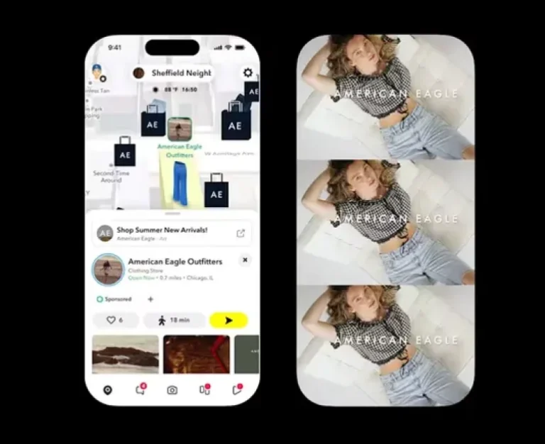 Snapchat Partners with American Eagle on New Snap Map Promotion Type