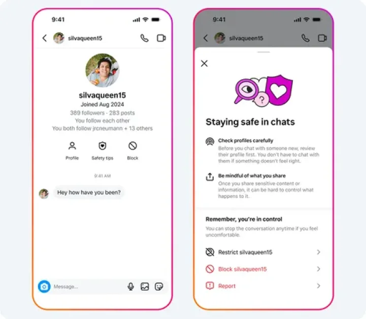 Instagram Adds More Protection Features for Young Users