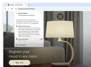Google Adds AI Summaries of Business Reviews to Chrome URL Displays