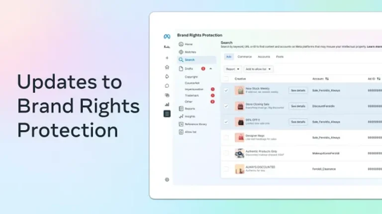 Meta Enhances Brand Rights Protection Dashboard With Improved UI and Features