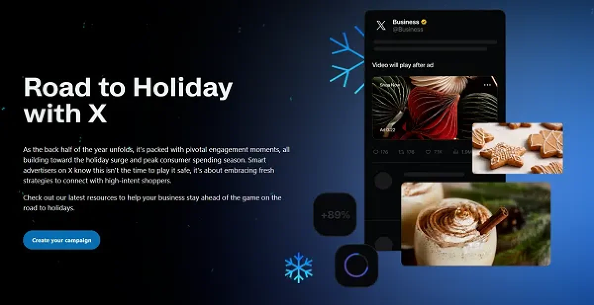 X Launches Holiday Marketing Hub To Steer Brands’ Efforts