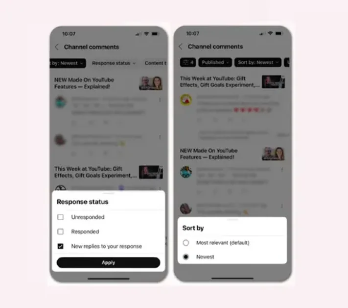 YouTube Adds New Comment Filters, Highlights for Live-Streams