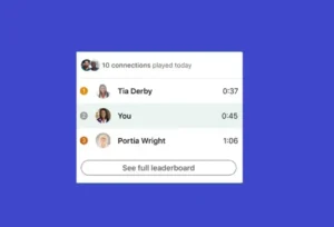 LinkedIn’s Gaming Leaderboards for Connections Are Now Live