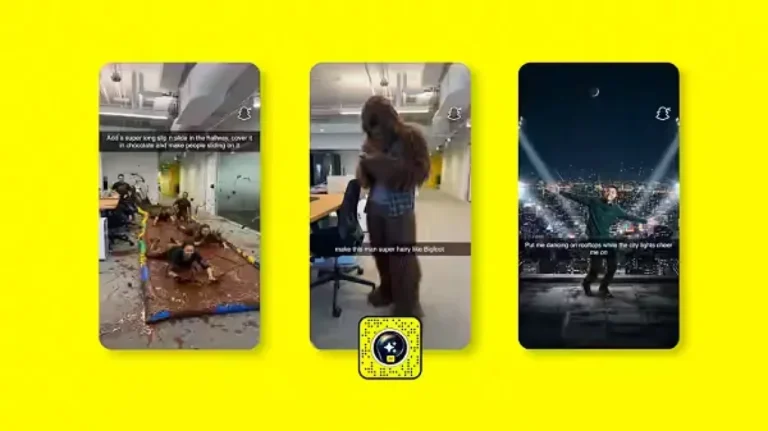 Snapchat Expands Access to its Open Prompt AI Lens