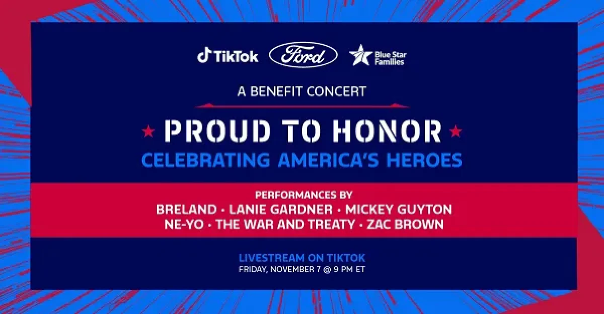 TikTok Announces Exclusive Veteran’s Day Live Event