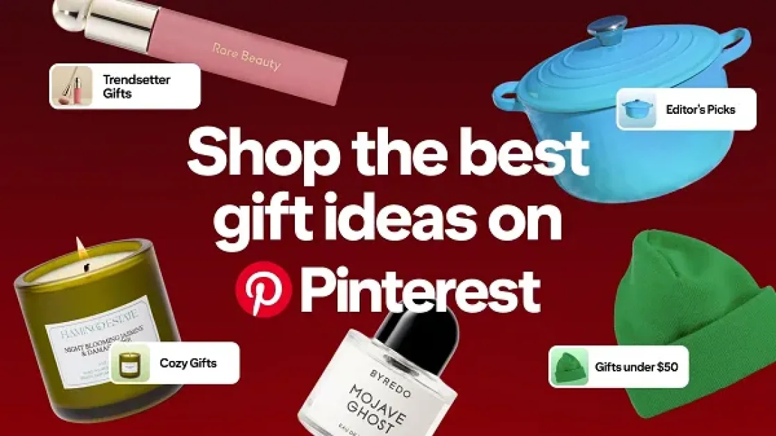 Pinterest Publishes Trend Inspired and Celebrity Curated Gift Guides