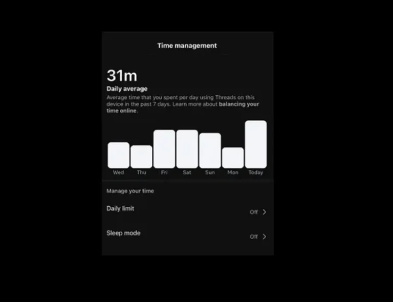 Threads Adds Time Management Options