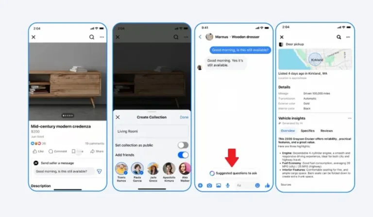 Facebook Adds AI Tools to Marketplace