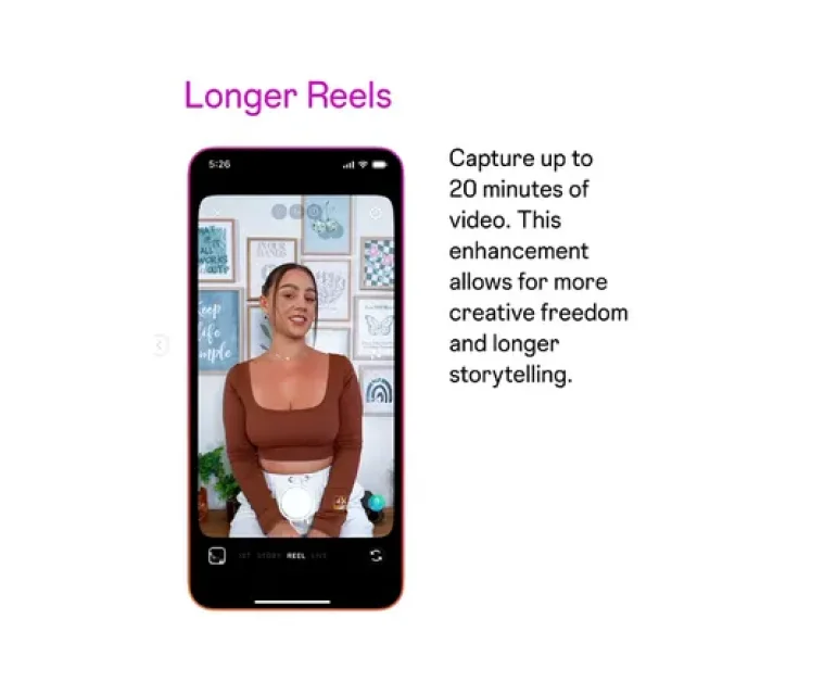 Instagram Updates Reels Camera With Improved Functions