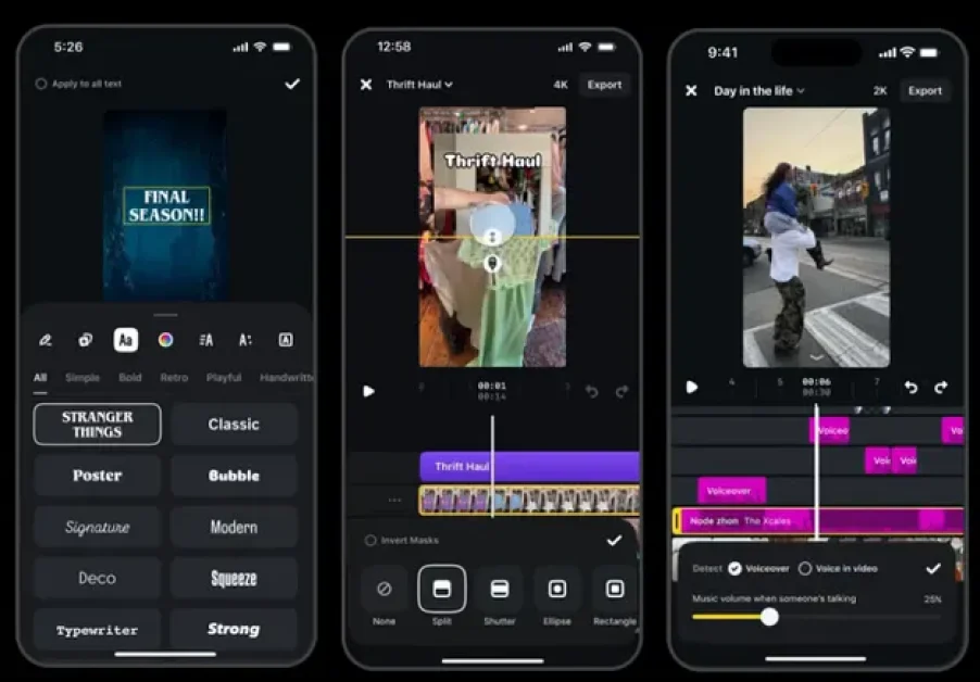 Edits Gets More Features, Including ‘Stranger Things’ Font