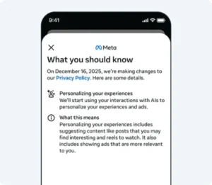 Meta Is Not Going To Scan Your Private DMs for AI Training