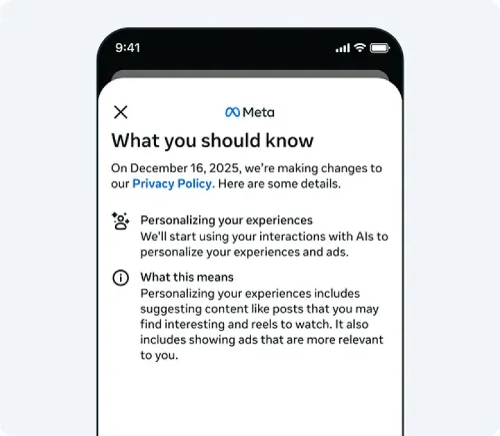 Meta Is Not Going To Scan Your Private DMs for AI Training