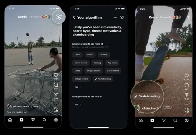 Instagram Rolls Out Algorithm Control Option to All English-Speaking Users
