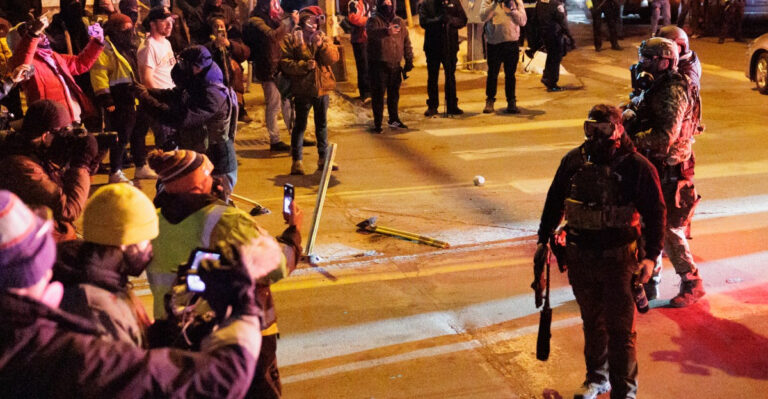 How right-wing influencers are bending reality in Minneapolis