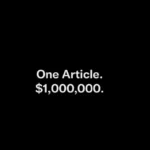 X Announces $1 Million Prize For Top X Article This Month