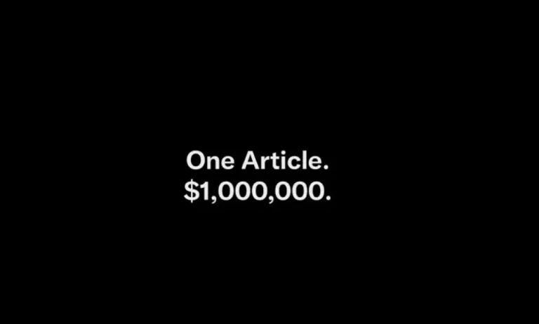 X Announces $1 Million Prize For Top X Article This Month