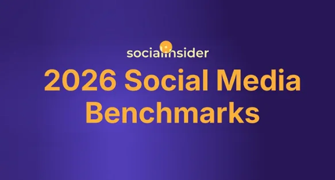 2026 Social Media Benchmarks [Infographic]
