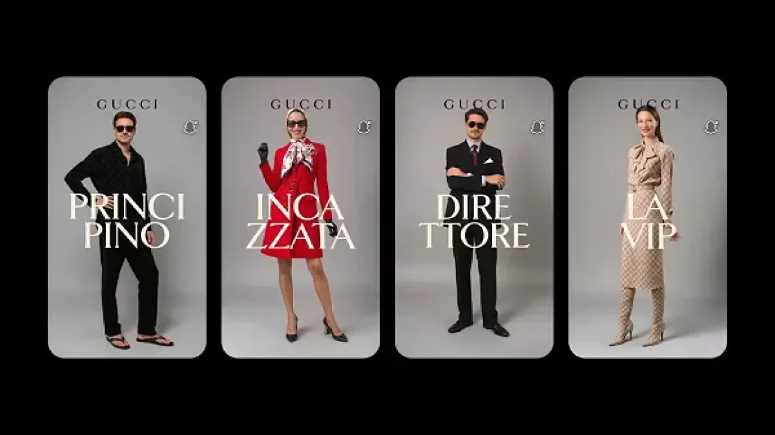 Snapchat Launches AI-Powered Lens Promotion With Gucci