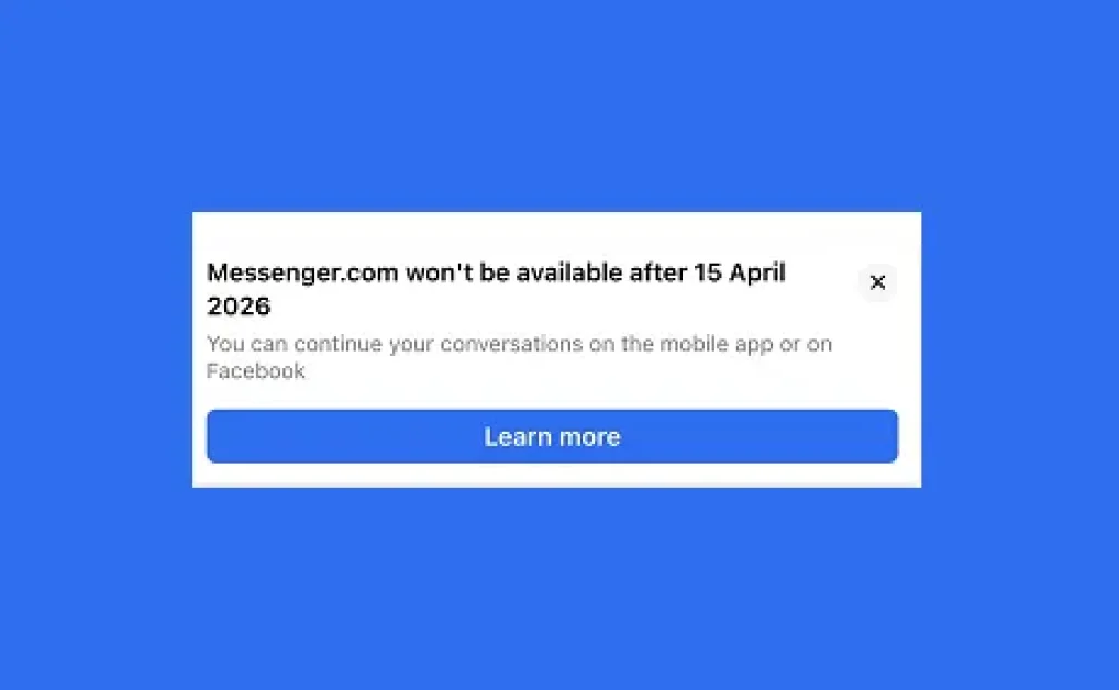 Meta’s Shutting Down its Messenger Website