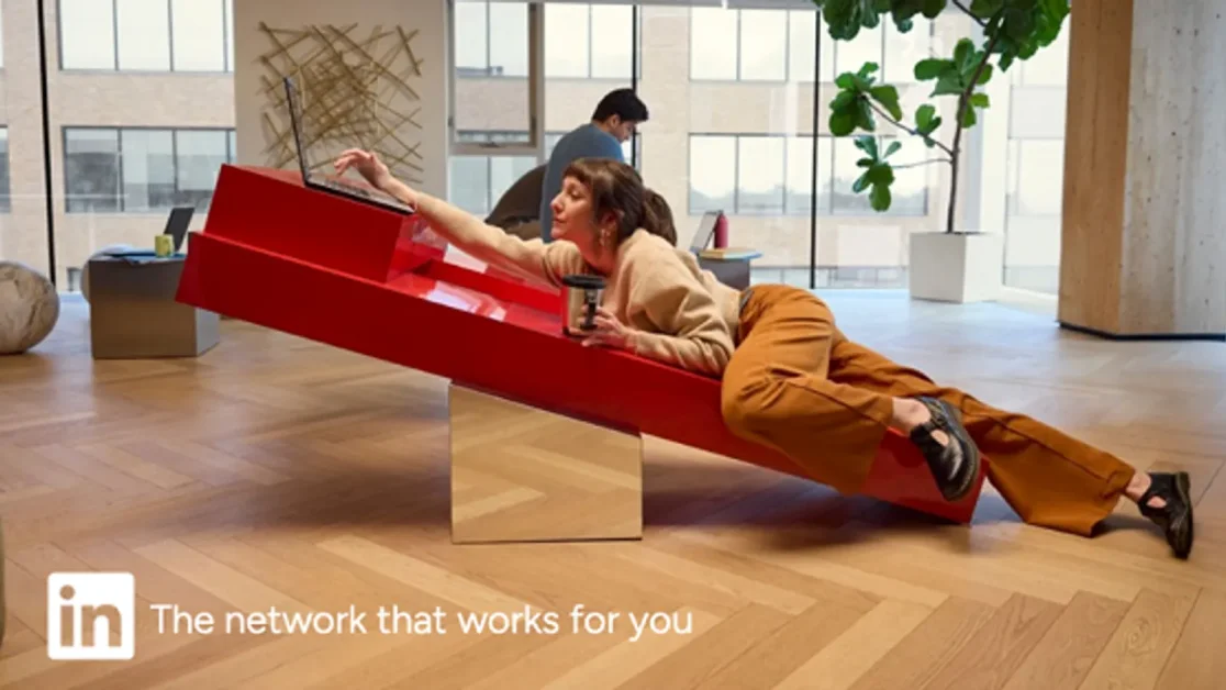 LinkedIn’s latest promotional campaign targets marketing professionals