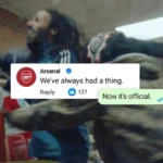 WhatsApp partners with Arsenal Football Club