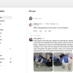 Threads updates reply format and web UI