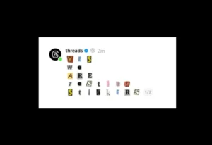 Threads adds new posting options and animated mini stickers